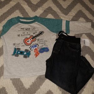 Shirt and Jeans Set